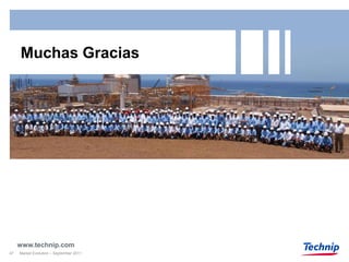 Muchas Gracias




     www.technip.com
47   Market Evolution – September 2011
 