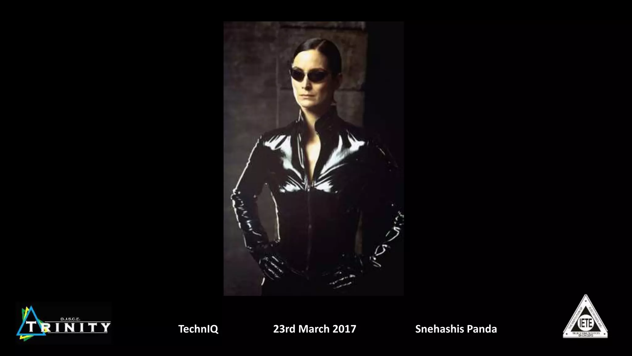 TechnIQ 23rd March 2017 Snehashis Panda
 