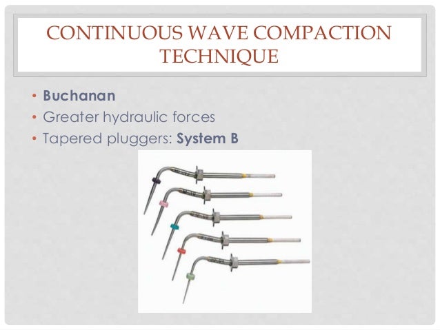 Techniques Of Root Canal Obturation