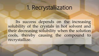 Techniques in Organic Chemistry | PPT