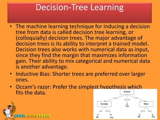 Techniques Machine Learning | PPTX