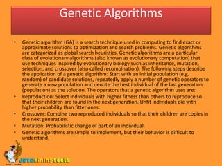 Techniques Machine Learning | PPT