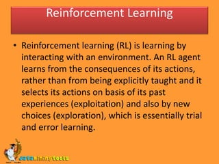 Techniques Machine Learning | PPTX