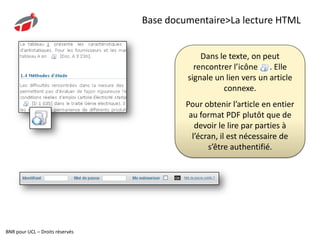 Base documentaire>La navigationDepuis la page d’accueil, les Techniques de l’Ingénieur proposent 2 types de navigation pour effectuer une recherche :Soit en Flash, soit par l’interface dite « classique »BNR pour UCL – Droits réservés