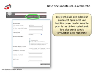Base documentaire>La lecture HTMLDans le texte, on peut rencontrer l’icône      . Elle signale un lien vers un article connexe.Pour obtenir l’article en entier au format PDF plutôt que de devoir le lire par parties à l’écran, il est nécessaire de s’être authentifié.BNR pour UCL – Droits réservés