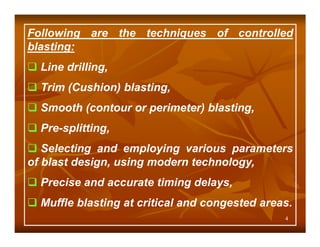 Techniquescontrolledblasting 091217003405 Phpapp01 Pdf