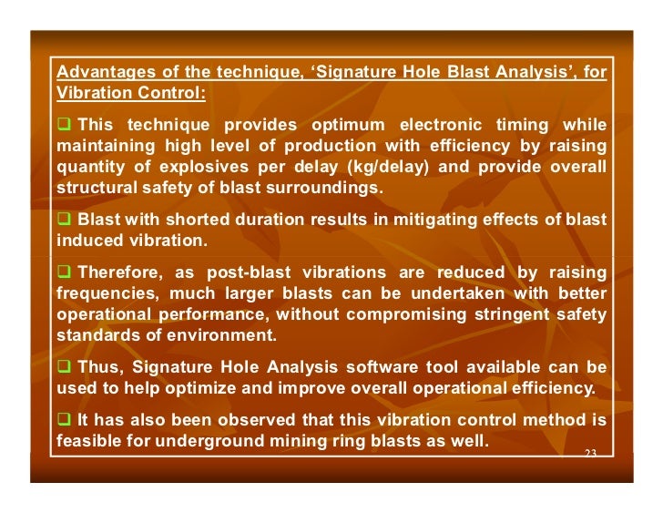 Techniques of Controlled Blasting