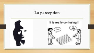 La perception
 