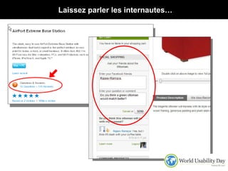 Laissez parler les internautes…