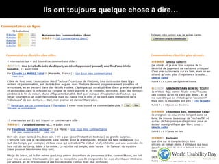 Ils ont toujours quelque chose à dire…