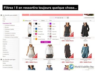 Filtrez ! Il en ressortira toujours quelque chose...