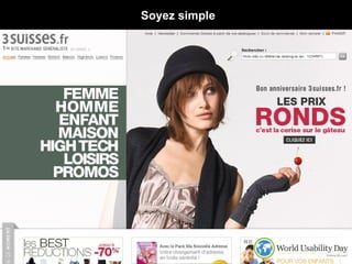 Soyez simple