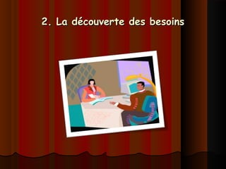 2. La découverte des besoins2. La découverte des besoins
 