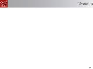 Obstacles




      60
 