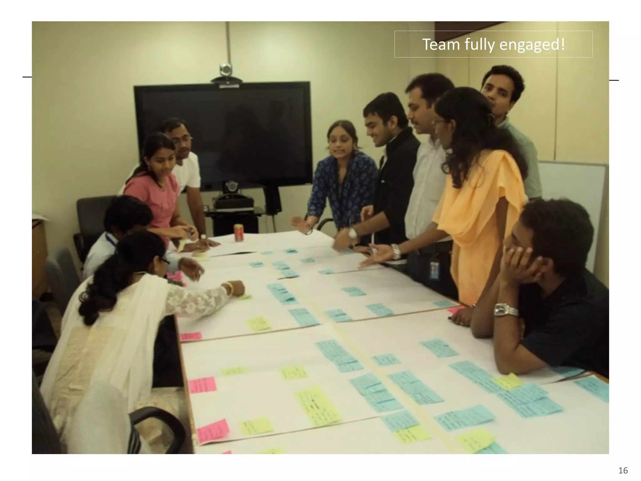 16 
Team 
fully 
engaged! 
 
