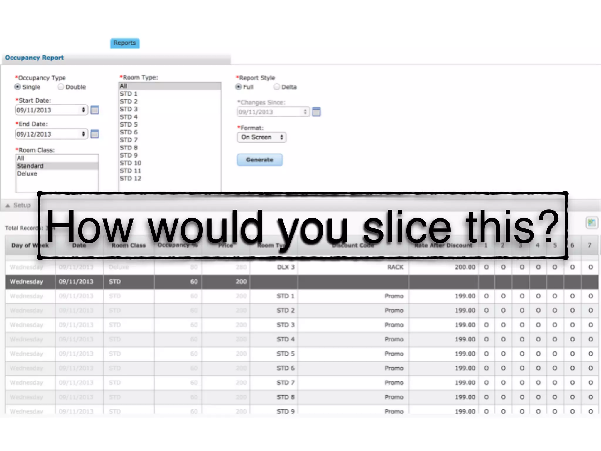 How would you slice this? 
 