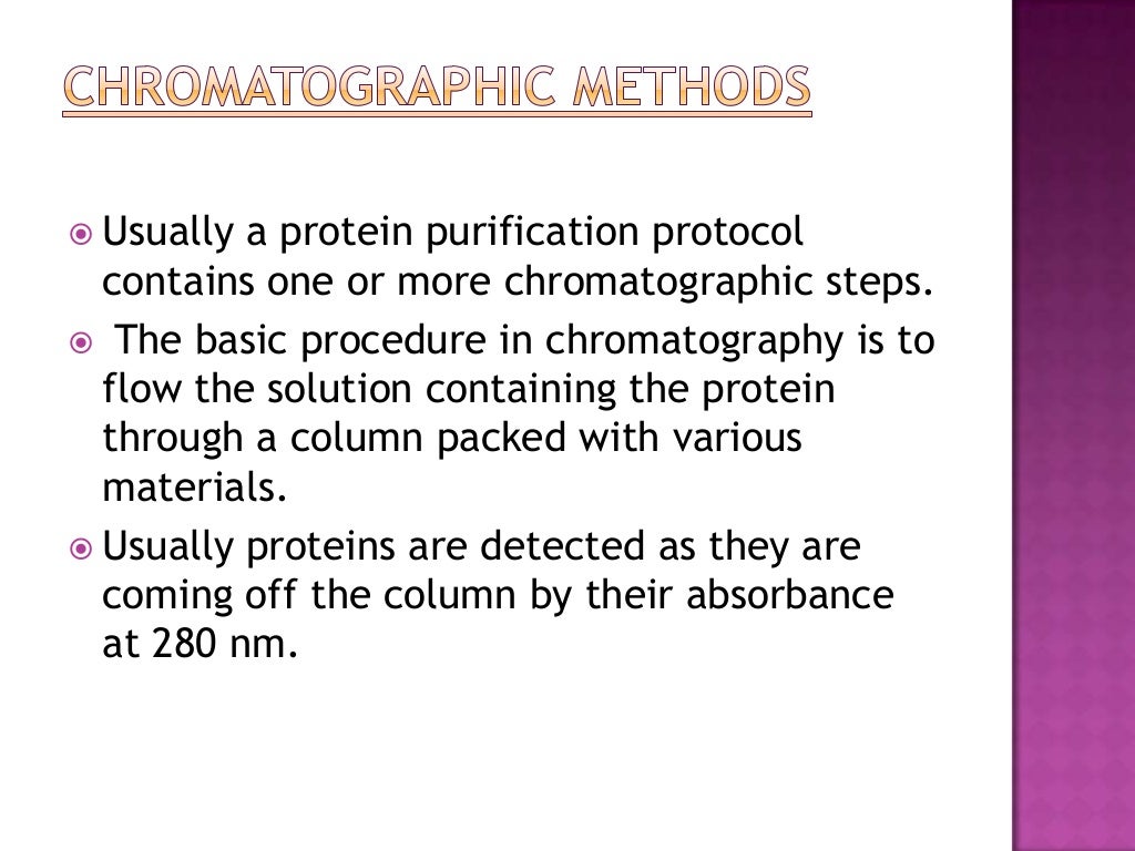 Techniques for protein purification