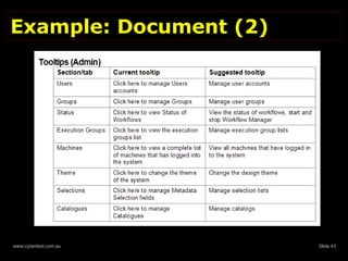 Example: Document (2) 