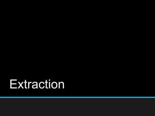 Extraction
 