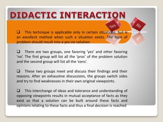 Techniques in group decision making PA report | PPTX