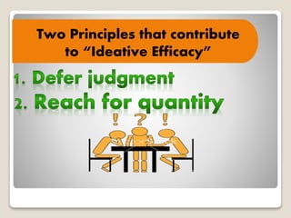 Techniques in group decision making PA report | PPTX