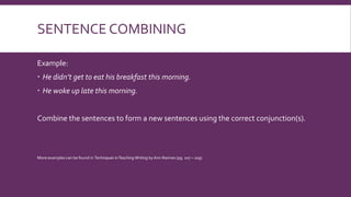 Techniques in using controlled writing | PPTX