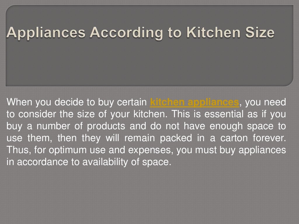Kitchen Appliances India