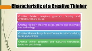 TECHNIQUES OF CREATIVE THINKING
 