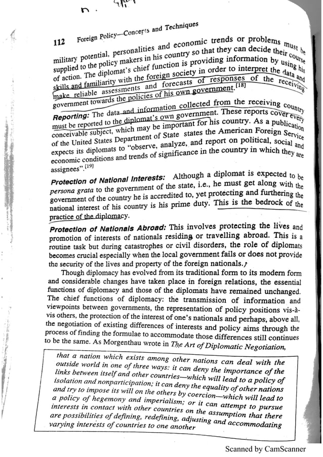 Techniques of foreign policy pdf