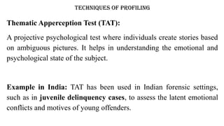 Forensic Psychology: Criminal Profiling.pptx