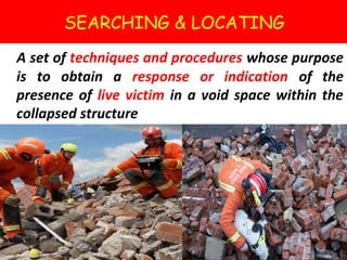 Techniques of search and rescue (2) | PPT