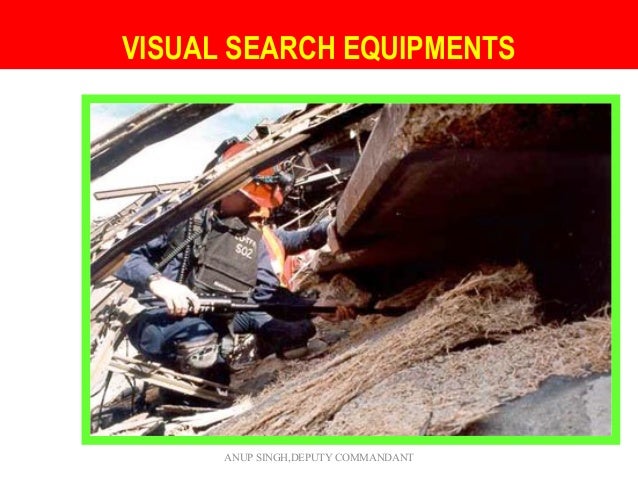 Techniques of search and rescue (2)