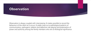 Techniques of social case work