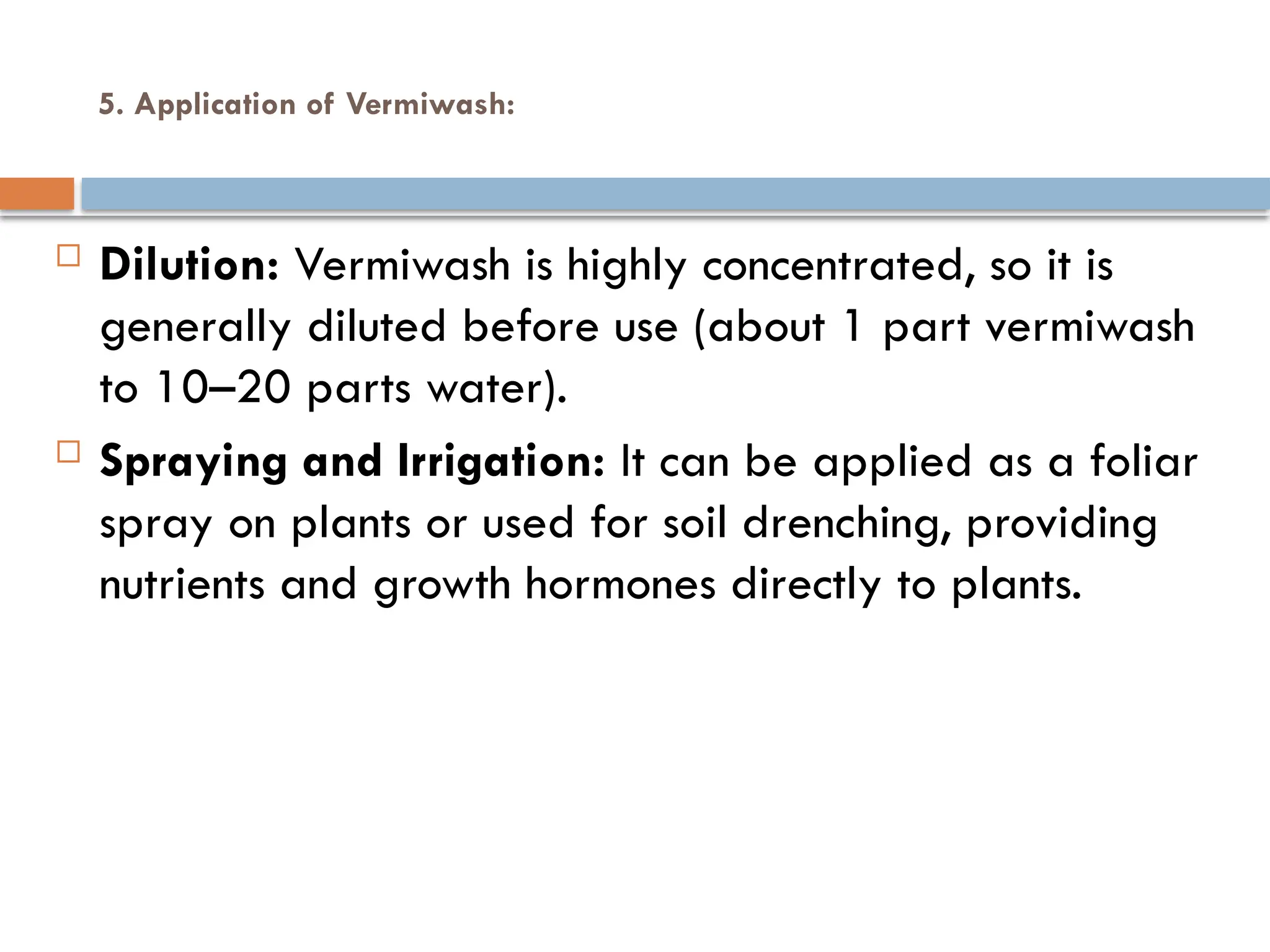 Techniques of vermiwash production.pptx unit 4 | PPTX