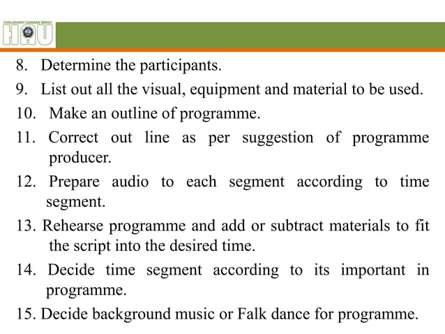Techniques of writing of script for radio and tv | PPT