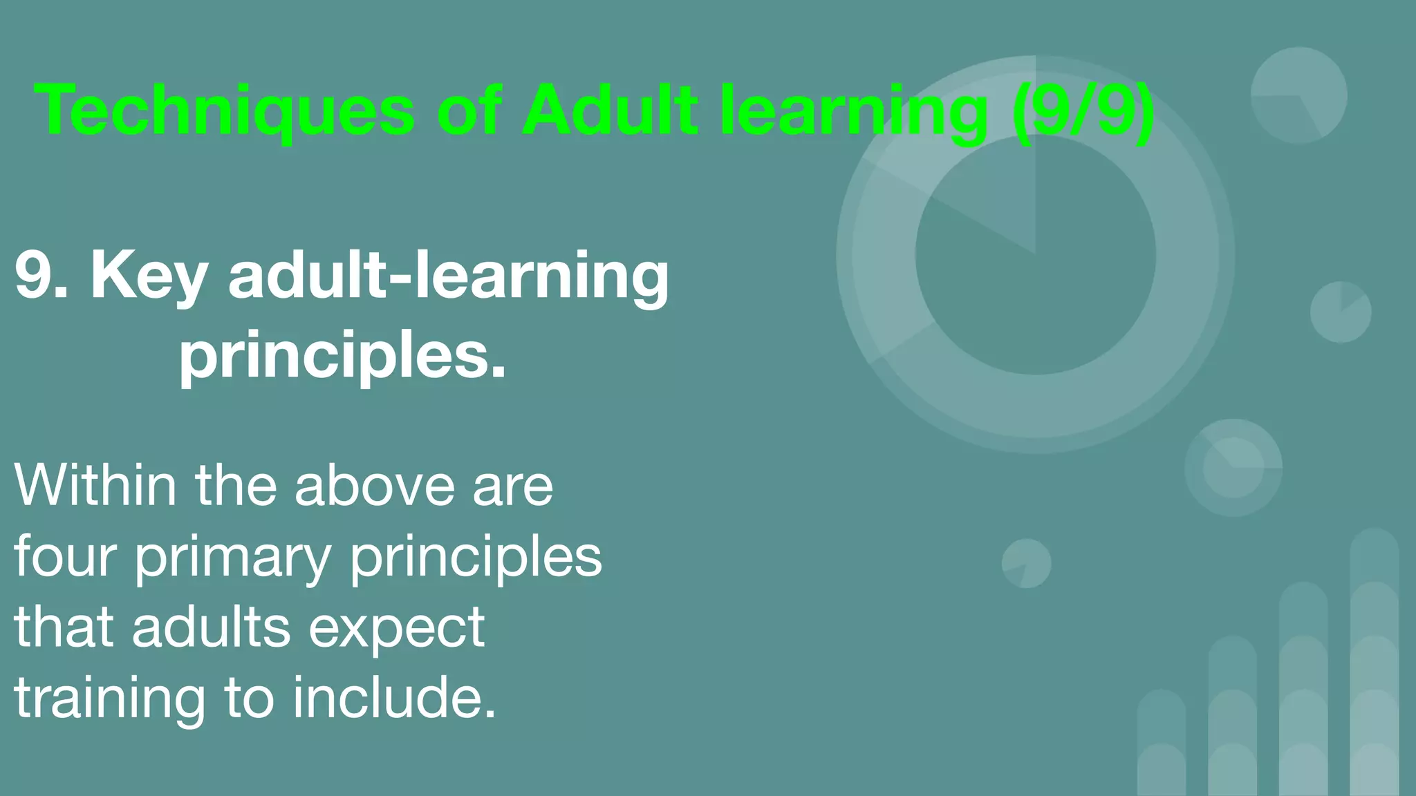 Techniques principles adult_training | PDF