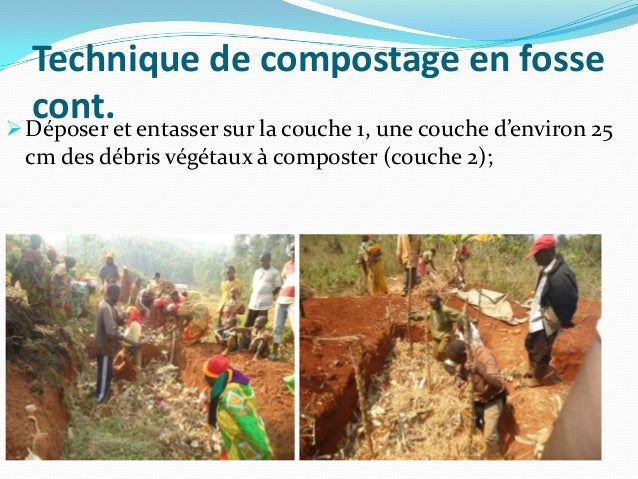 Valorisation Des Debris Vegetaux Par La Technique De Compostage Ameli Valorisation Des Debris Vegetaux Par La Technique De Compostage Ameli