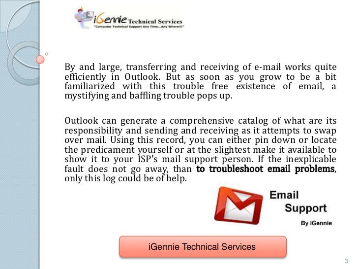 Techniques to fix email problems in outlook