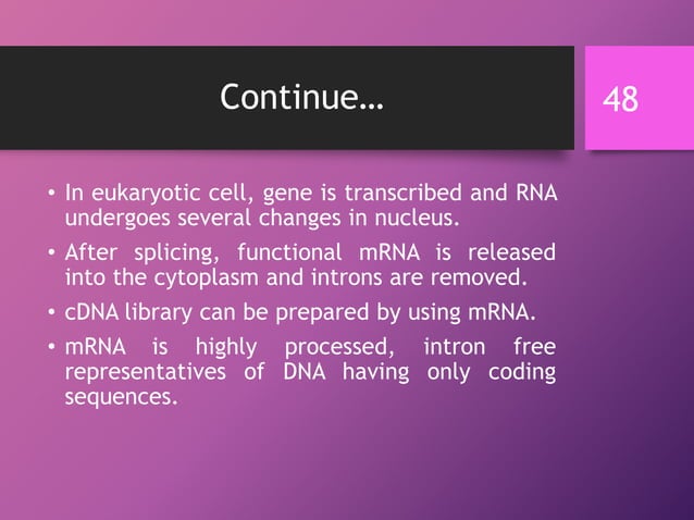 Techniques used in molecular biology | PPTX | Biological Sciences | Science