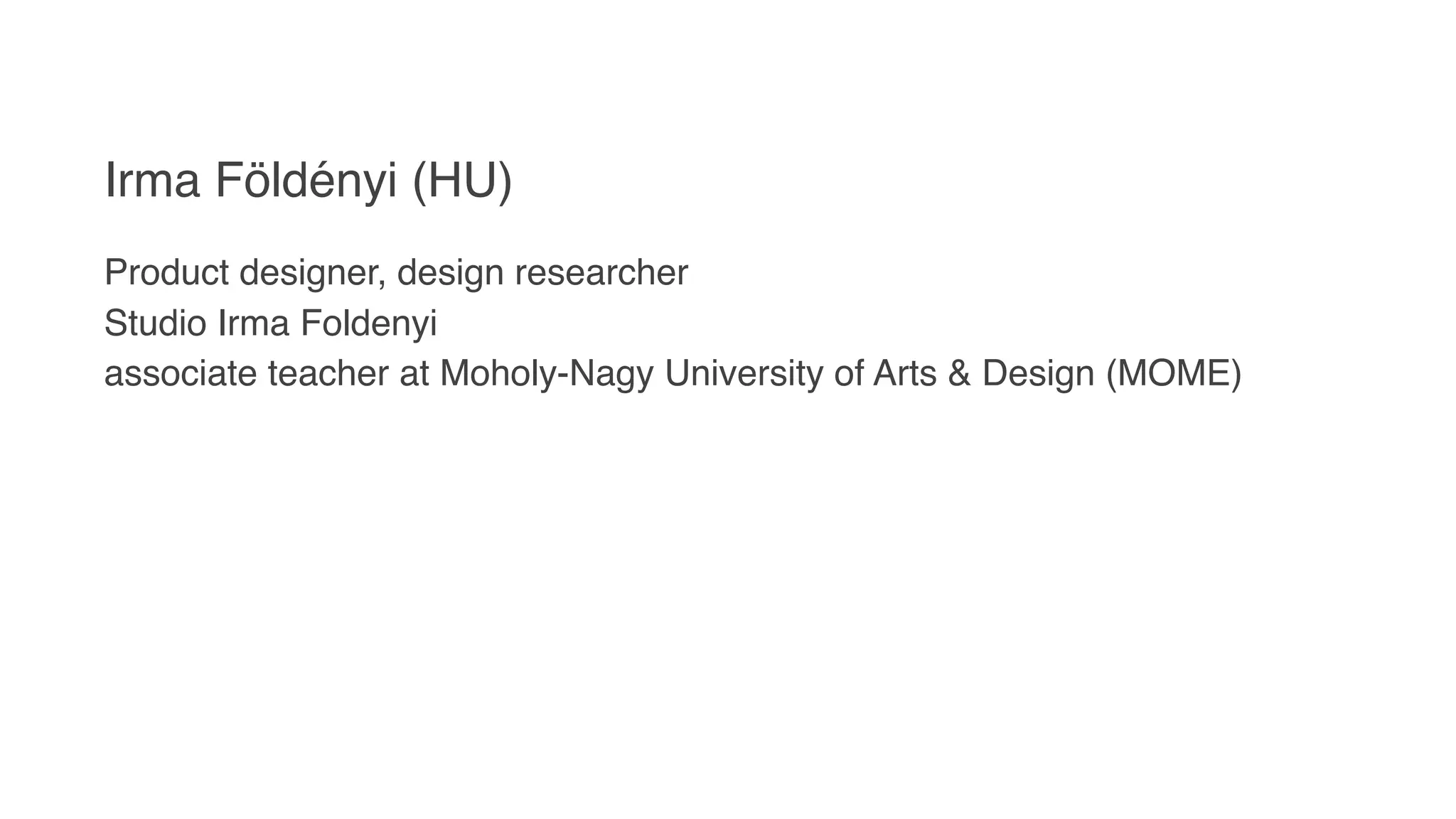 RITUALS
TECHNOLOGIES
PERSONAS
TRENDS
NEEDS
MANIFESTOS
 