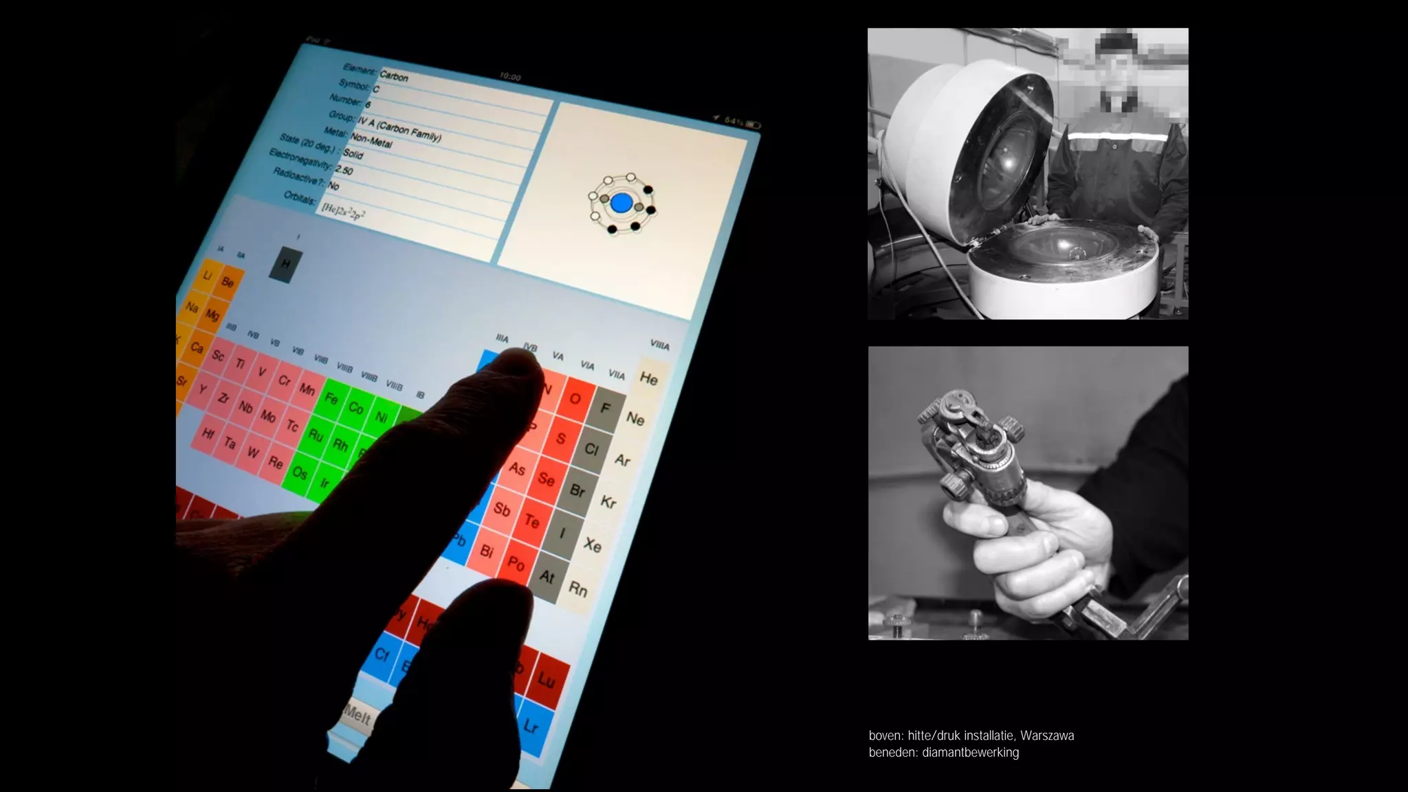 Migration (Popiół i Diament)
2012
Een diamant, gevormd uit de as van mijn moeder,
Petronella Johanna van Tienhoven-Rook (1919-2011)
 