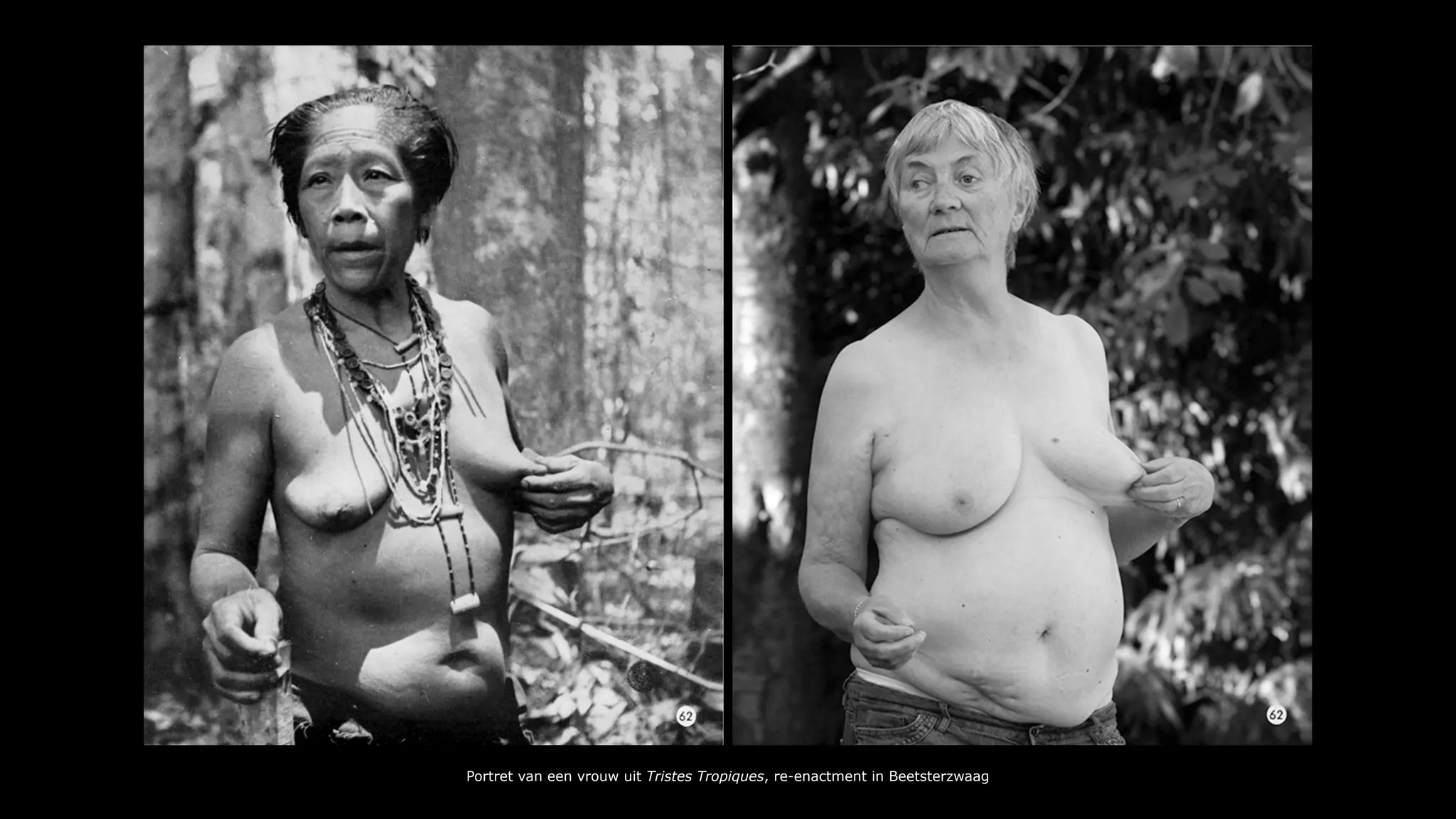 Familieportret uit Tristes Tropiques, re-enactment in Beetsterzwaag
 