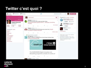 Twitter c’est quoi ?
3
 