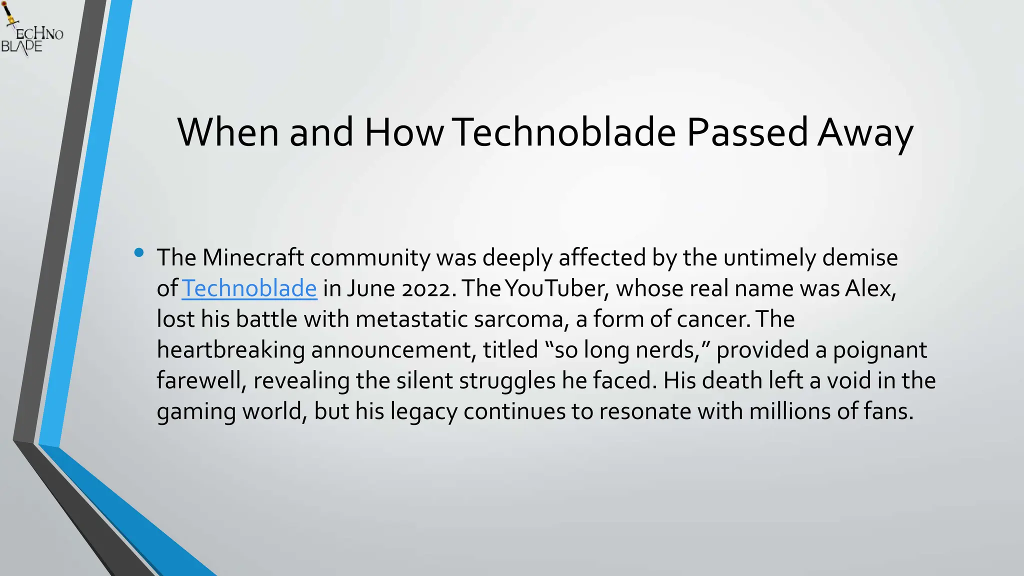 Technoblade The Legacy of a Minecraft Legend. PPTX(02)