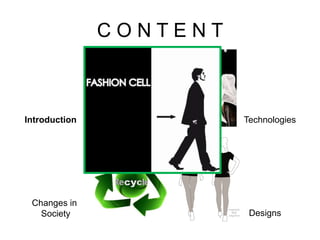C O N T E N T
Introduction
Designs
Changes in
Society
Technologies
 
