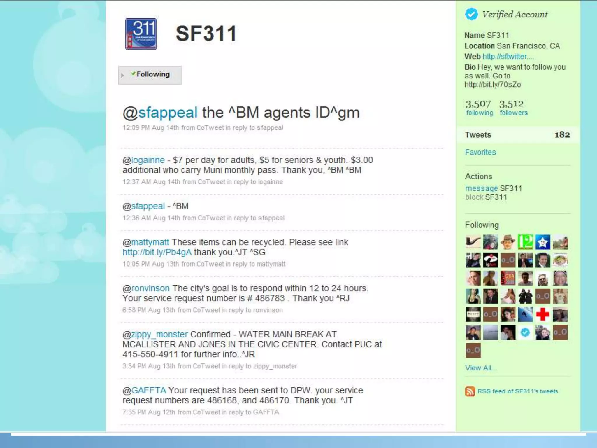 Using OGDI – City of Miami 311 SystemAllows residents to monitor requests for services such as a list of reports of potholes, abandoned vehicles and code violations ~ 4500 issues any given timeCity is considering revenue generating ideas such as creating custom data aggregation and mashup services that could be sold to businessesCloud deployment sped development & eliminated costlyinfrastructure Miami is making their solution available to other government agencies