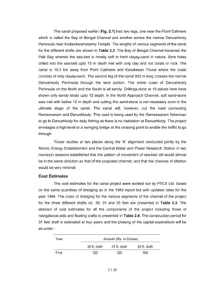 Techno-economic feasibility report (SSCP) Aug. 2004