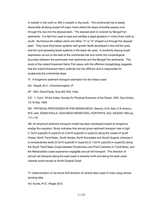 Techno-economic feasibility report (SSCP) Aug. 2004