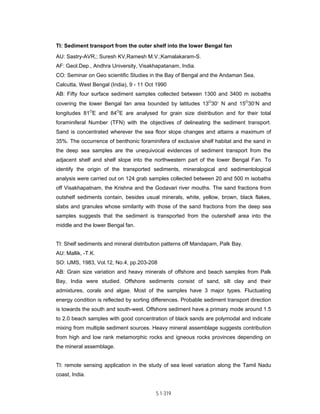 Techno-economic feasibility report (SSCP) Aug. 2004