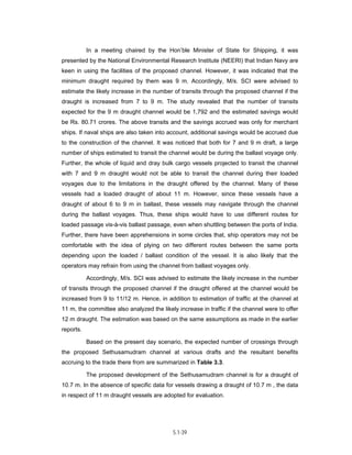 Techno-economic feasibility report (SSCP) Aug. 2004